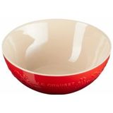Le Creuset - Winter Holly Collection - Serveerschaal - Kersenrood - 25 cm