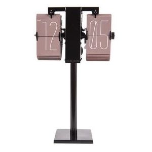 Klok Karlsson Flip Clock No Case Mini Faded Pink 20,6 x 13,9 cm