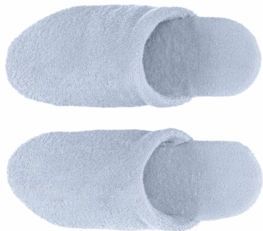 Abyss & Habidecor - Alex - Badslipper - Powder Blue - 100% Egyptisch Giza Katoen, 500 g/m²