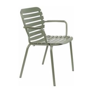 Tuinstoel Zuiver Vondel Garden Armchair Green (Set van 2)