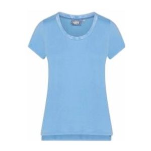 T-Shirt Essenza Women Luyza Uni Azur Blue-S