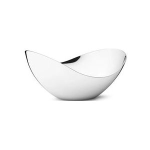 Schaal Georg Jensen Bloom Hoog RVS Glanzend Medium