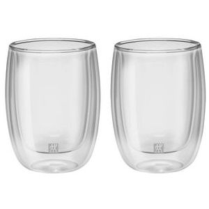 Zwilling Sorrento Dubbelwandig Koffieglas - 200 ml - 2 stuks