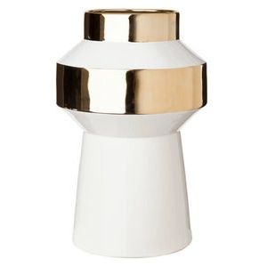 Vaas POLSPOTTEN Object White & Gold Medium