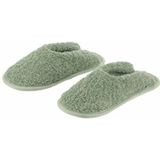 Abyss & Habidecor - Badslipper - Aqua - 100% Egyptisch Giza-katoen - Uniseks