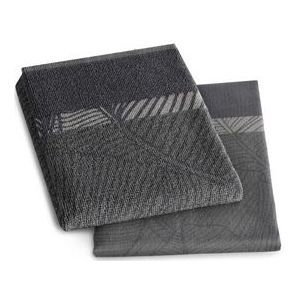 DDDDD Keukendoeken En Theedoeken Barrier Anthracite (2+2 Stuks)