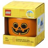 LEGO - Storage Head Mini Pumpkin - Opbergbox - Helder Oranje - Polypropeen