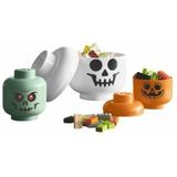 LEGO - Storage Head Mini Pumpkin - Opbergbox - Helder Oranje - Polypropeen