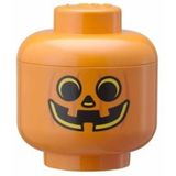 LEGO - Storage Head Mini Pumpkin - Opbergbox - Helder Oranje - Polypropeen