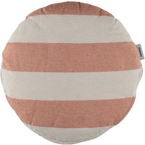 Sierkussen VT Wonen Bold Round Cushion Perzik (45 x 45 cm)