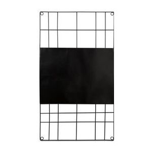 vtwonen Memobord - Magnetisch - Zwart - 60x105cm