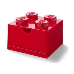 Bureaulade Lego Iconic 4 Rood