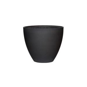 Bloempot Pottery Pots Natural Jesslyn XS Black 42 x 36 cm