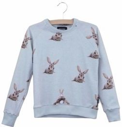 Sweater SNURK Kids Bunny Bums Grey-Maat 140