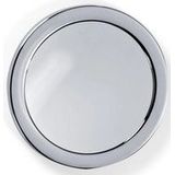Decor Walther - Make-up Spiegel - Zilver - RVS - Diameter 14 cm, Vergrotingsfactor 5x, Zuignap bevestiging