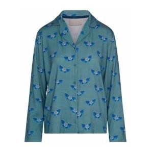Pyjamashirt Essenza Women Elodie Eliza Soft Teal-M