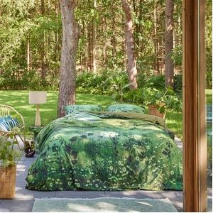 Dekbedovertrek Beddinghouse Alika Blue Green Satijn-140 x 200 / 220 cm | 1-Persoons