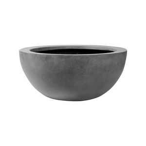 Bloempot Pottery Pots Natural Vic Bowl L Grey 60 x 28 cm