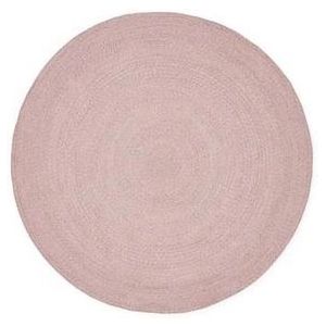Buitenkleed Suns Veneto carpet Soft Pink mix pet ø 200 cm