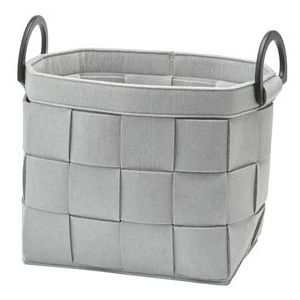 Opbergmand DIX Silver Grey-95