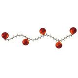 Kerstverlichting Christmas United 2 in 1 Decoration S 140 LED Cranberry Red