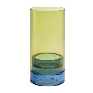 Remember - Waxinelicht Lys Glas Tweedelig 19,3 cm - Glas - Multicolor