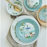 Ontbijtbord Pip Studio Jolie Blue 21 cm (Set van 6)