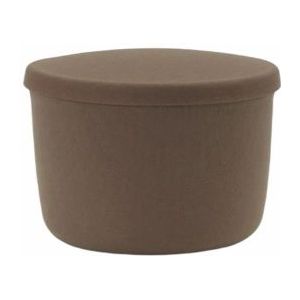Poef Normann Copenhagen Hide Storage Pouf Small Brown