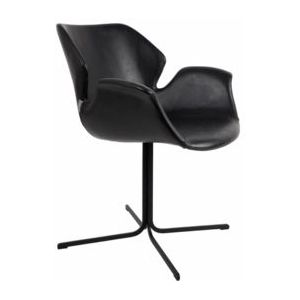 Stoel Zuiver Nikki Armchair All Black