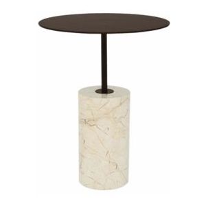 Bijzettafel Urban Nature Culture Macy B Beige Brown Ø36