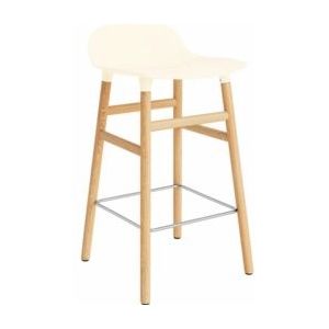 Barstoel Normann Copenhagen Form Barstool 65 cm Oak Cream