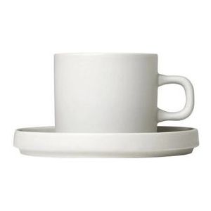 Koffiekop Blomus Pilar Moonbeam (Set van 2)