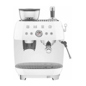 SMEG EGF03WHEU - Espressomachine met geïntegreerde bonenmaler - Wit