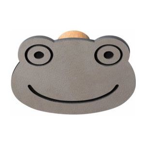 Haakje Lind DNA Frog Dot Nupo Light Grey/Steel Anthracite