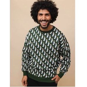 Oversized Sweater Snurk Unisex Penguin Xmas-S / M