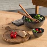 Saladebestek Leonardo Matera Hout (2-Delig)