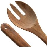 Saladebestek Leonardo Matera Hout (2-Delig)