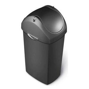 Afvalbak simplehuman Swing Lid Can Grijs 60L