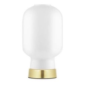 Tafellamp Normann Copenhagen Amp White Brass