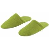 Habidecor - Alex - Badslipper - Apple Green - 100% Egyptisch Katoen