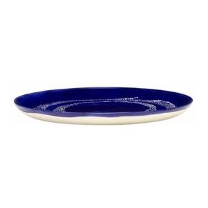 Serax Feast By Ottolenghi Dinerbord Ø26.5 Blue Dots White