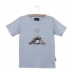 T-shirt SNURK Kids Bunny Bums Grey-Maat 140