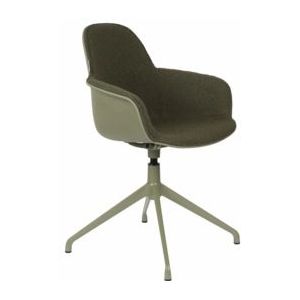 Zuiver - Albert Kuip - Swivel Armchair - Groen - Stof