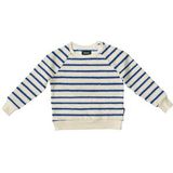 Sweater SNURK Kids Breton Blue-Maat 128