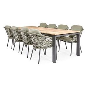 Tuintafel Suns Savona Matt Royal Grey 220 x 100 cm