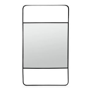 Spiegel VT Wonen Mirror in Frame Large Black 60 x 105 cm