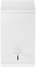 Decor Walther - TE 70 - Prullenbak - Wit - 10 Liter - Softclose Pedaal