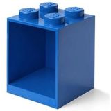 Wandschap 4 Brick, Blauw - Polypropyleen - LEGO