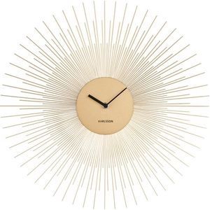 Klok Karlsson Peony Steel Gold 45 cm