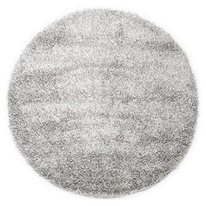 Vloerkleed By-Boo Dolce Round Grey (200 x 200 cm)